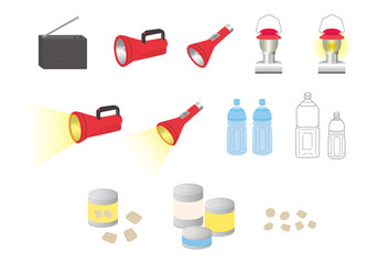 非常用グッズのイラスト