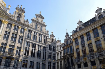 Fototapeta na wymiar Historic corner in Brussels, Belgium