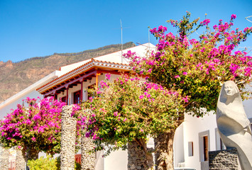 Village of Tejeda, Grand Canary Island, Spain