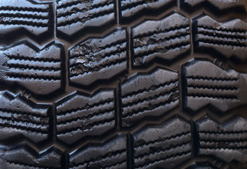 black rubber tire texture pattern wheel close-up