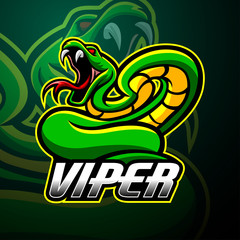 Viper mascot sport esport logo design - 330355390