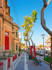 Street at Mdina old town Malta