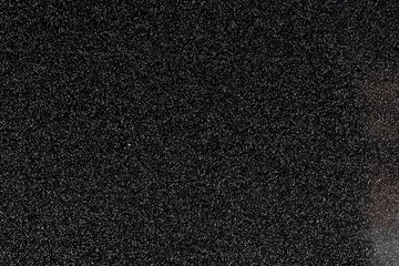 Close up view of Film Stickers with multicolored glitter effect finish.