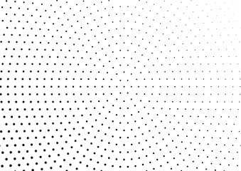 Naklejka premium Abstract halftone dotted background. Monochrome pattern with dot and circles. Vector modern futuristic texture for posters, sites, business cards, postcards, interior design, labels and stickers.