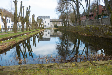 Historischer Ortskern in Aachen Kornelimünster