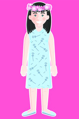 Characters builder vector cartoon adult