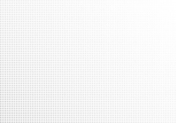 Abstract halftone dotted background. Monochrome pattern with stars.  Vector modern futuristic texture for posters, sites, business cards, postcards, labels and stickers. Design mock-up layout.