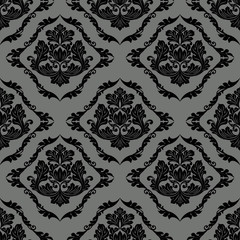 seamless pattern, damask floral pattern, wallpaper ornament, wrapping paper, scrapbooking
