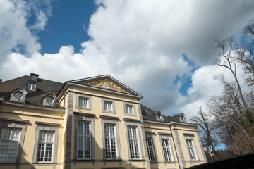 Fototapeta na wymiar Historischer Ortskern in Aachen Kornelimünster
