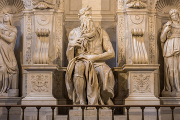 Fototapeta na wymiar Church of Saint Peter in Chains,  in Rome, Italy
