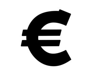 Vector image of the Euro icon