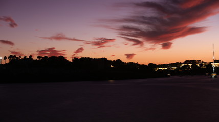 atardecer