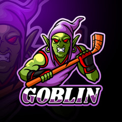 Goblin esport logo mascot design