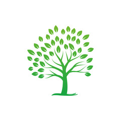 tree icon vector logo template