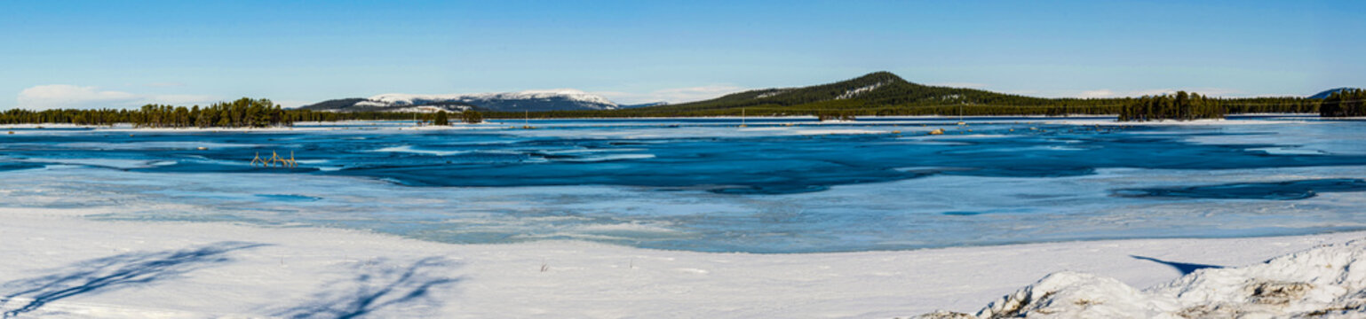 S&auml;lla - Binnengew&auml;sser bei Arjeplog - Lapland - Kraja