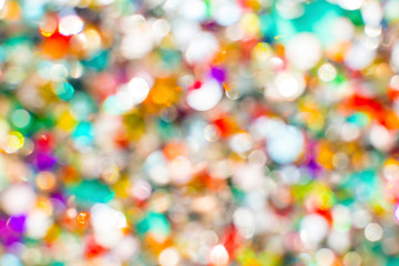 blurred multicolored shiny background. bokeh.