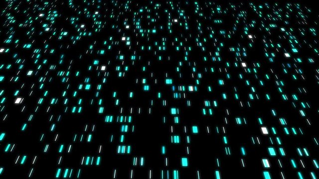 Big Genomic Data Visualization - DNA Test, Barcoding, Genome Map Architecture. Available in 4K video render animation footage.