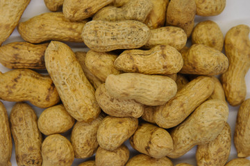 peanuts in the shell . background