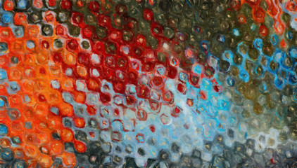 Abstract interior wall art print for decorate everything, naive contemporary style artwork with chaotic paint strokes and splashes, modern painting background texture in creative design idea