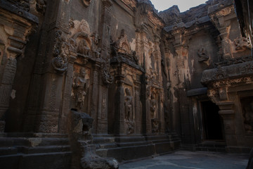 Fototapeta na wymiar Kailasa, Ancient Temple, India, Goa