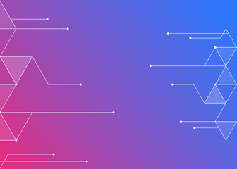 abstract blue background with arrows