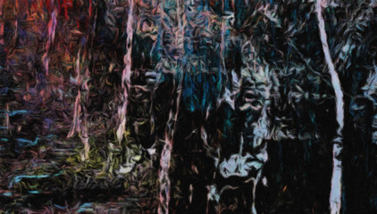 Fantasy colors abstract artistic background, art paint texture, beautiful fashion digital wallpaper artwork, bright and colorful design pattern backdrop, creative geometric forms and fractals elements