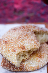 Moroccan bread with sesame seeds 