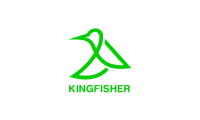 Kingfisher Logo Design Free Download