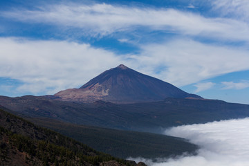 Teide volcano, Tenerife beautiful landscape - obrazy, fototapety, plakaty