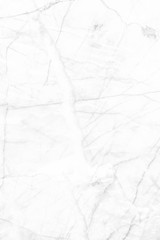 White marble texture with natural pattern for background or design art work