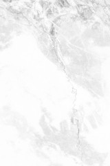 White marble texture with natural pattern for background or design art work