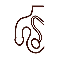 human organ line style