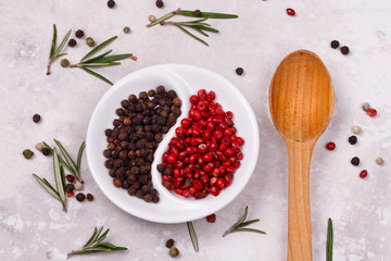 Peas red and black peas