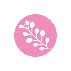 branch with seeds block and line style