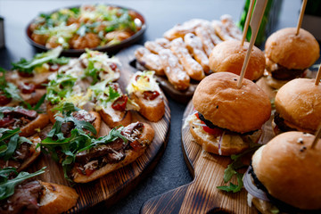 bruschetta with cheese