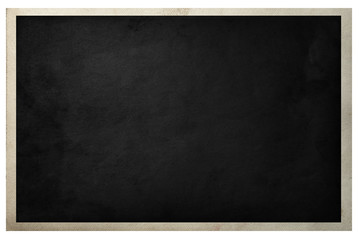 Blank old photo isolated on white