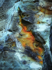 Abstract natural rocks cave background