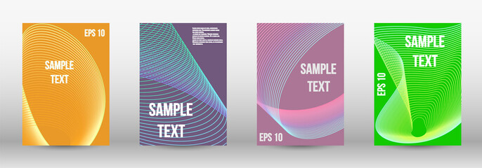 Geometric template with lines 