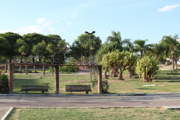 Ceci Cunha Square, city of Arapiraca, Brasil.