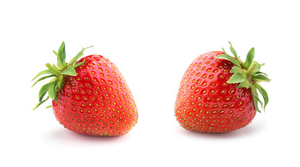Strawberry isolated on white background