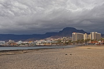  calm summer landscape on the canary island Tenerife, Spain