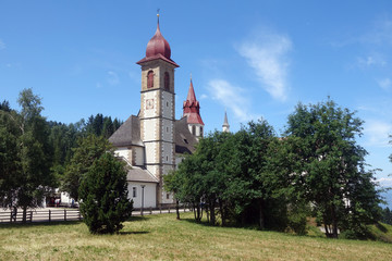 Wallfahrtskirche Maria Weissenstein bei Deutschnofen im Eggental