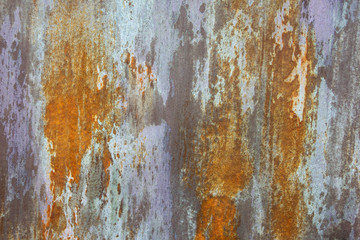 An old ragged plaster wall texture. Background