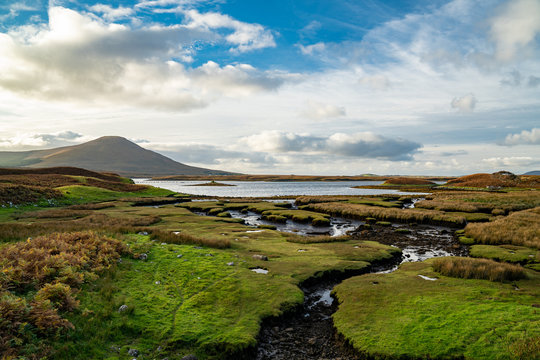 Landscape of Mallaranny, County Mayo, Ireland