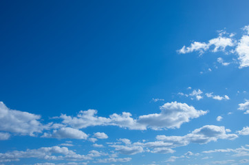 blue sky background with white clouds