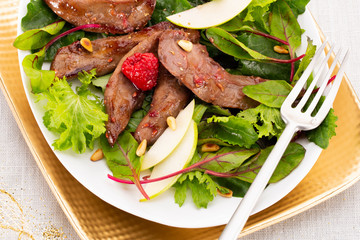 Salades de gésiers