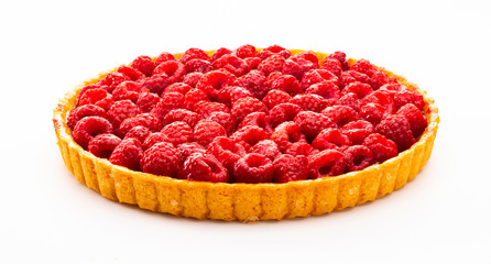 Tarte à la framboise
