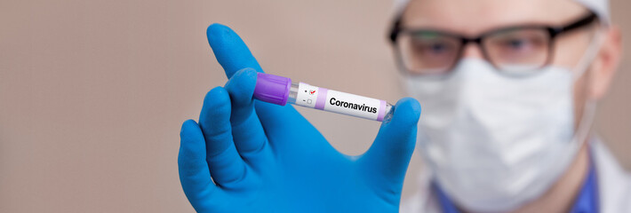 Coronavirus 2019-nCoV Blood Sample.