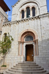 Fototapeta na wymiar Details of Church of Our Lady of Sorrows, Jerusalem