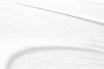 Obraz premium White cloth background abstract with soft waves.